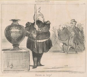 Passez au large! - Honoré Daumier