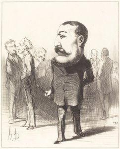 Pierre-Napoléon Bonaparte - Honoré Daumier