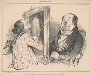 Que Diable Monsieur Ne Bougez donc pas... - Honoré Daumier