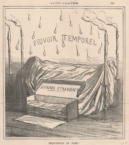 Requiescat in pace! - Honoré Daumier