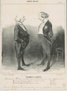Règlement de comptes - Honoré Daumier