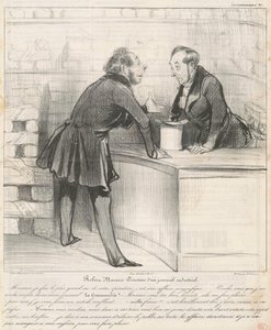 Robert Macaire Directeur - Honoré Daumier