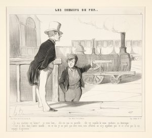 Si ma machine est bonne? - Honoré Daumier