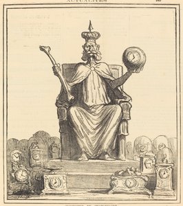 Successeur de Charlemagne - Honoré Daumier