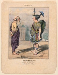 Télémaque rendu à la vertu - Honoré Daumier