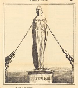 Tirez, ça fait équilibre - Honoré Daumier