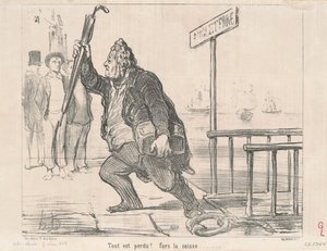 Tout est perdu ! Fors la caisse