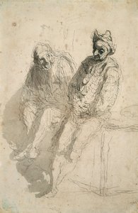 Deux saltimbanques
