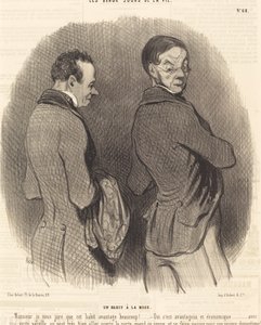 Un habit à la mode - Honoré Daumier