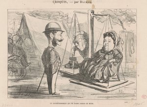 Un divertissement qui ... de mode - Honoré Daumier