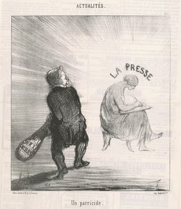 Un Parricide - Honoré Daumier