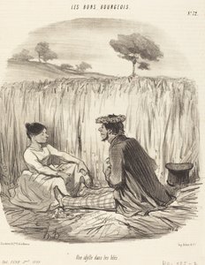 Une idylle dans les blés