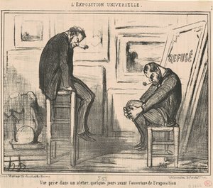 Vue prise dans un atelier...