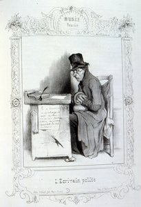 Illustrations sur les idées et légendes Philipon sous le titre Les Cent et Robert Macaire