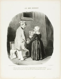 "- Voici, ma femme, mon portrait au daguerréotype que je t
