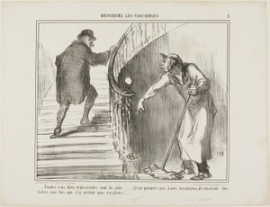 "- Voulez-vous bien revenir immédiatement... Je ne permets pas à mes locataires de recevoir des visiteurs une fois que j