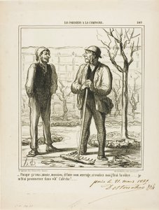"Vous semblez aimer faire mon travail. En échange, je pourrais vous proposer de faire votre travail : Je ferai un tour dans votre carrosse", planche 249 de Les Parisiens A La Campagne.