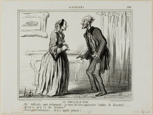 Un rival de M. Hume. "- Oh Adélaïde, quelle expérience.... Je viens de faire apparaître l