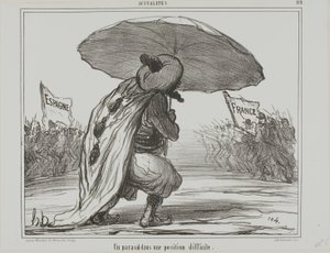 Un parapluie dans une position difficile, planche 119 d