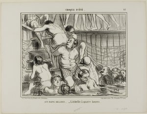 Aux thermes de Deligny. - L