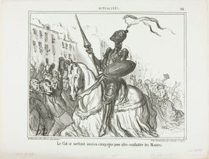 El Cid se rend également sur le terrain pour combattre les Maures, planche 116 d