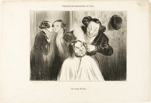 "Feu !", planche 35 de Types Parisiens - Honoré Victorin Daumier