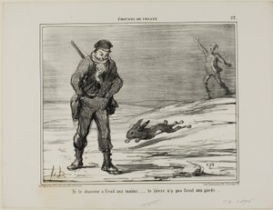 Si le chasseur a les mains froides... le lièvre n