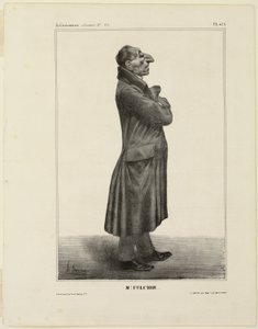 Mr. Fulchir.., plate 273 from Célébrités de la Caricature