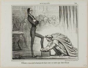 M. Hume fantasme sur Jules César en train de cirer ses bottes, planche 388 d