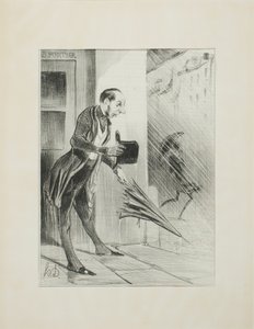 Nouveau parapluie breveté, avec un système de ressort amélioré, pour s