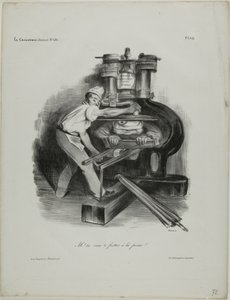 "Alors, vous voulez vous mêler de la presse !", a déclaré le député 319. - Honoré Victorin Daumier