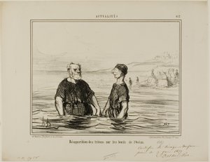 La réapparition des Tritons de la mer, planche 412 des Actualités