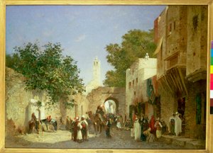Une Scène de Rue Arabe, 1872