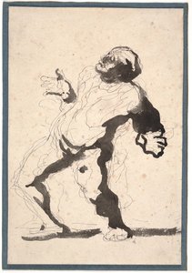 Un acteur - Honoré Daumier