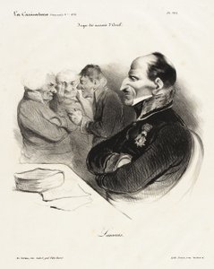 Baron de Lascours - Honoré Daumier