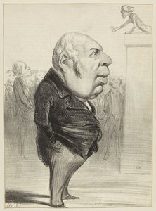 «Berryer» - Honoré Daumier
