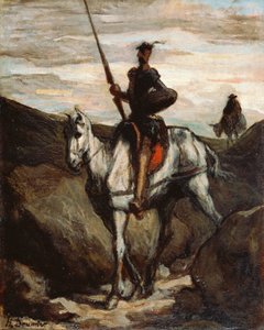 Don Quichotte dans les montagnes