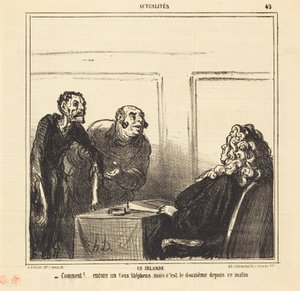 En Irlande - Honoré Daumier