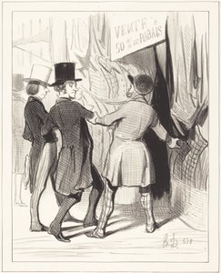 Entrez Messieurs... voici de magnifiques... - Honoré Daumier
