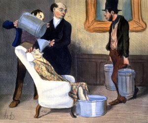 Hydrothérapie, récupération par absorption d