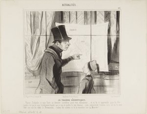 Les Foulards géographiques - Honoré Daumier