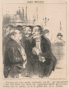 Oh! Monsieur, quel talent possède ... - Honoré Daumier
