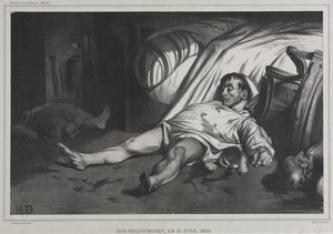 Rue Transnonain, 15 avril 1834 - Honoré Daumier