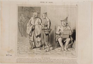 Les mendiants - Honoré Daumier