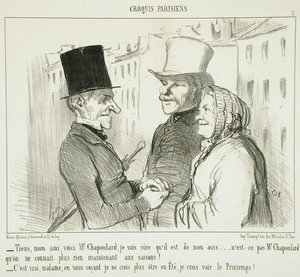 Tiens, mon ami, voici M. Chapoulard... - Honoré Daumier