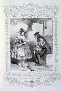 Illustrations sur les idées et légendes de Philipon sous le titre Les Cent et Robert Macaire