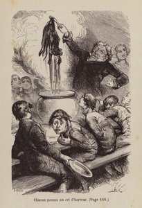 Illustration pour Un Bon Petit Diable (gravure) - Horace (after) Castelli