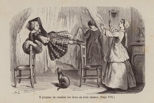 Illustration pour Un Bon Petit Diable - Horace (after) Castelli
