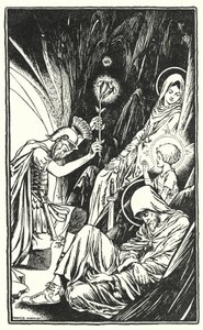 Les enfants de Bethléem (litho) - Horace J. Knowles