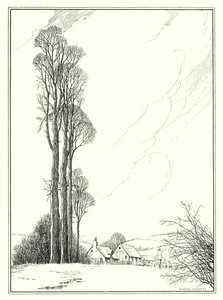 Février (litho) - Horace J. Knowles